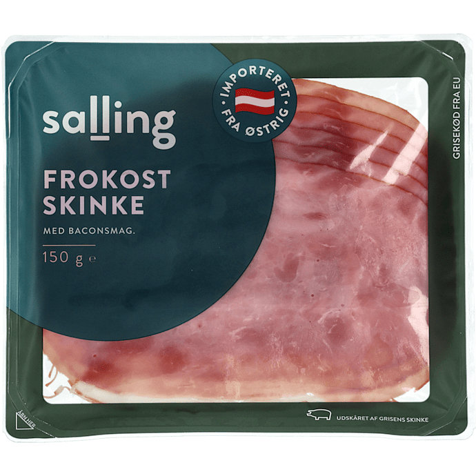 Skinkepålæg m. bacon