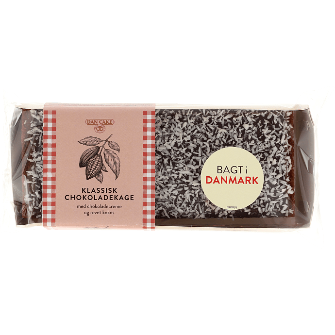 Chokoladekage m. kokos