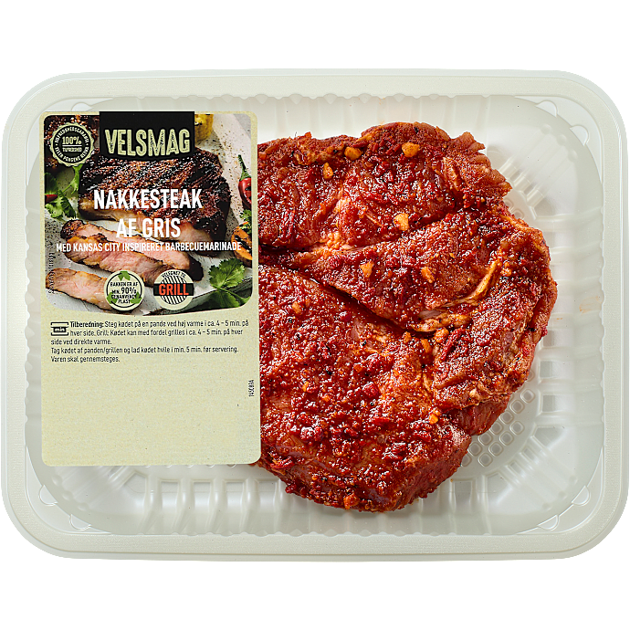 Steak m. marinade