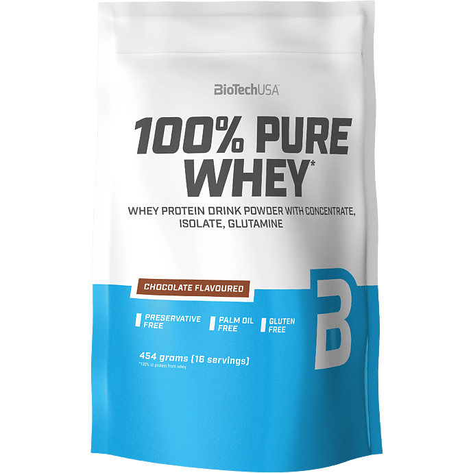 Proteinpulver m. chokoladesmag
