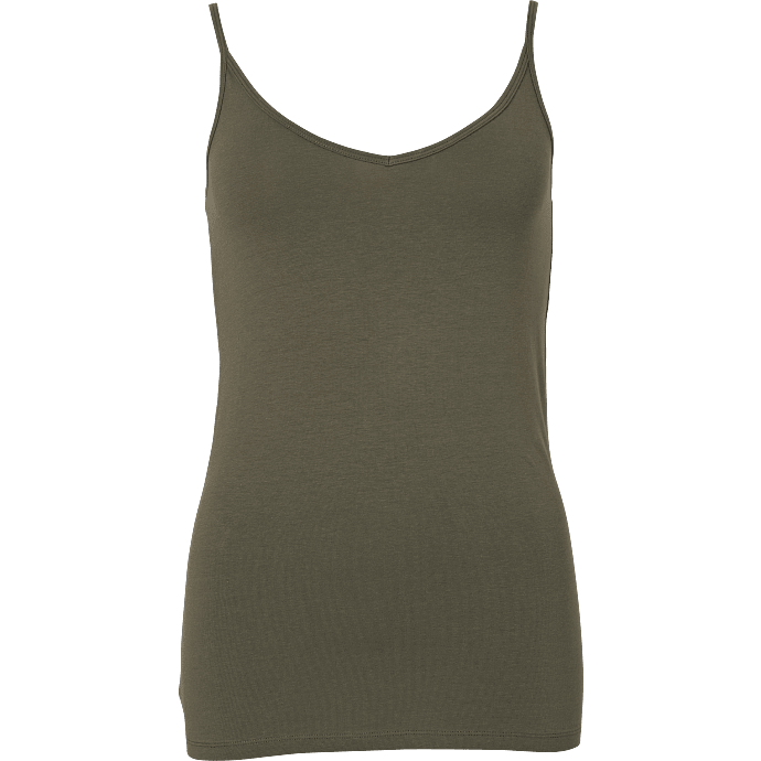 VRS dame stroptop str. 2XL - oliven