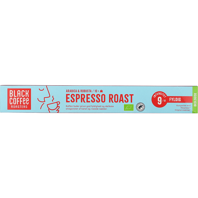 Espresso Roast kaffekapsler øko