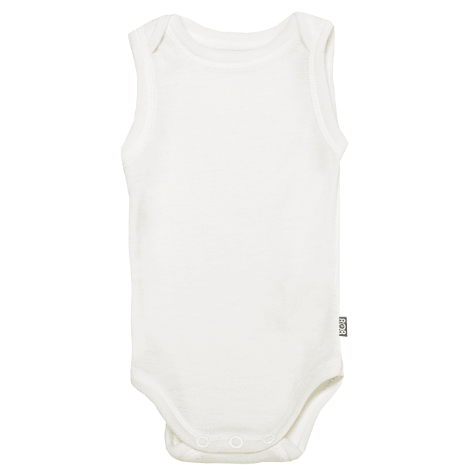 808 baby uld body str. 56 - hvid