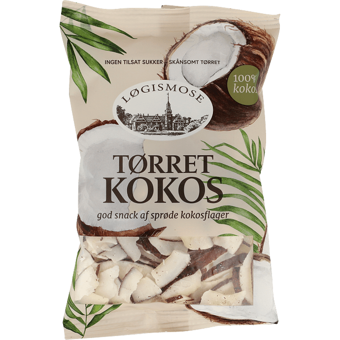 Tørret kokos