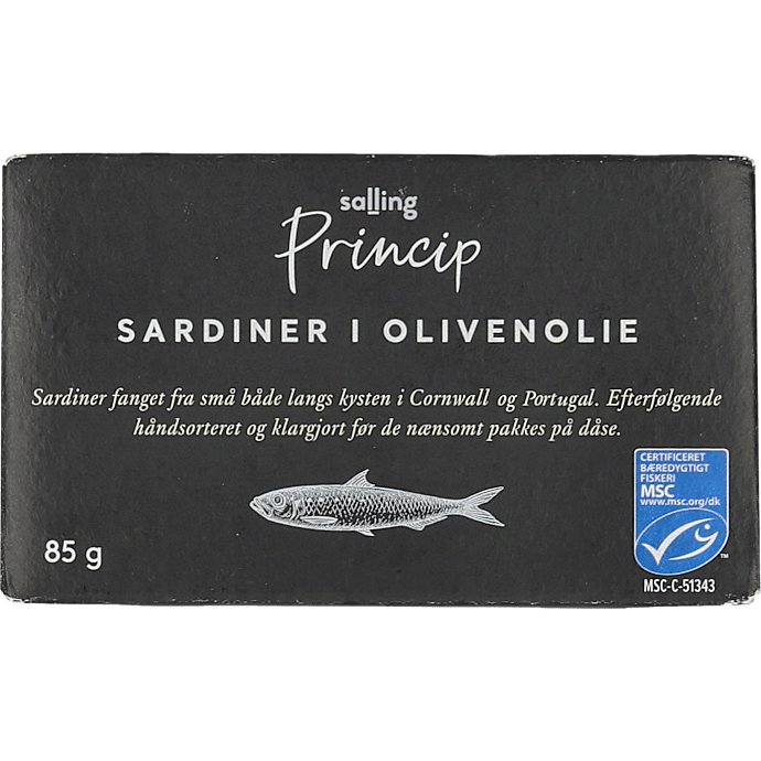 Sardiner i olivenolie