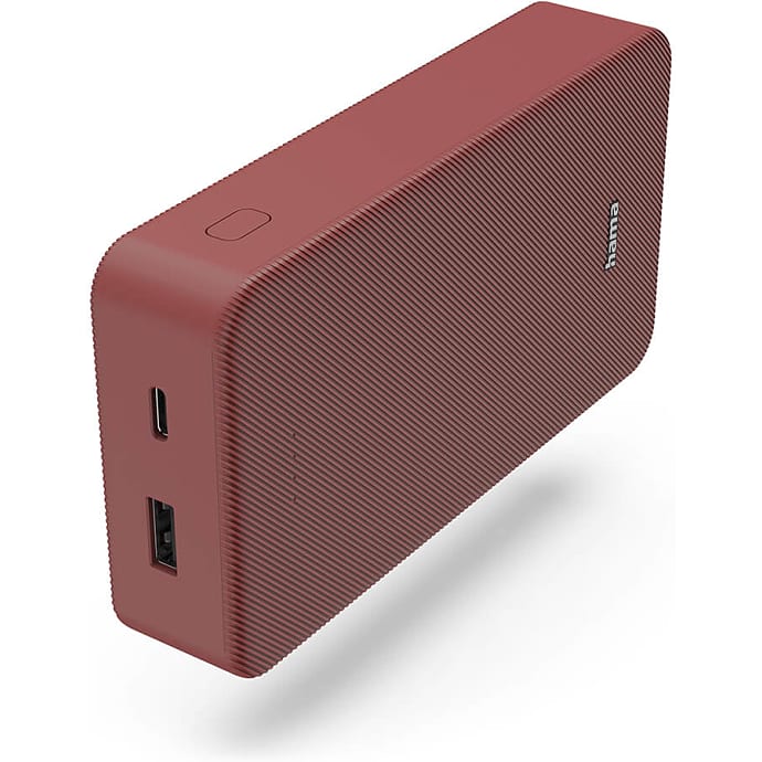 Hama powerbank 20.000 mAh - rosa