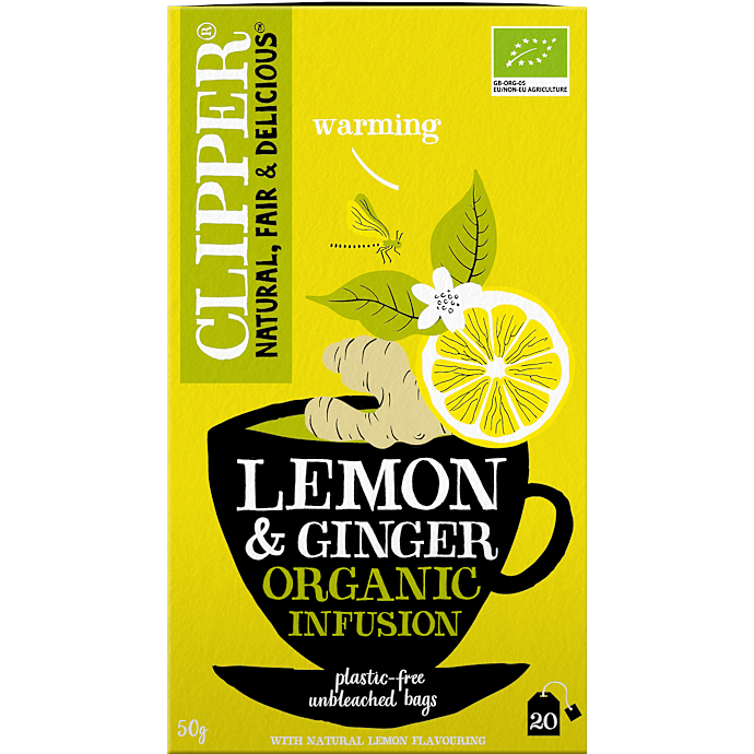 Te m. citron og ingefær øko
