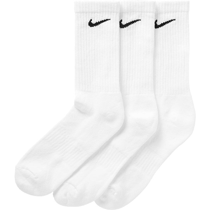 Nike 3-pak strømper str. 34/38 - hvid