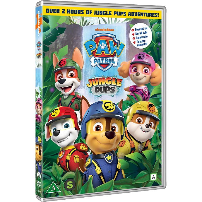 DVD Paw Patrol - jungle eventyr