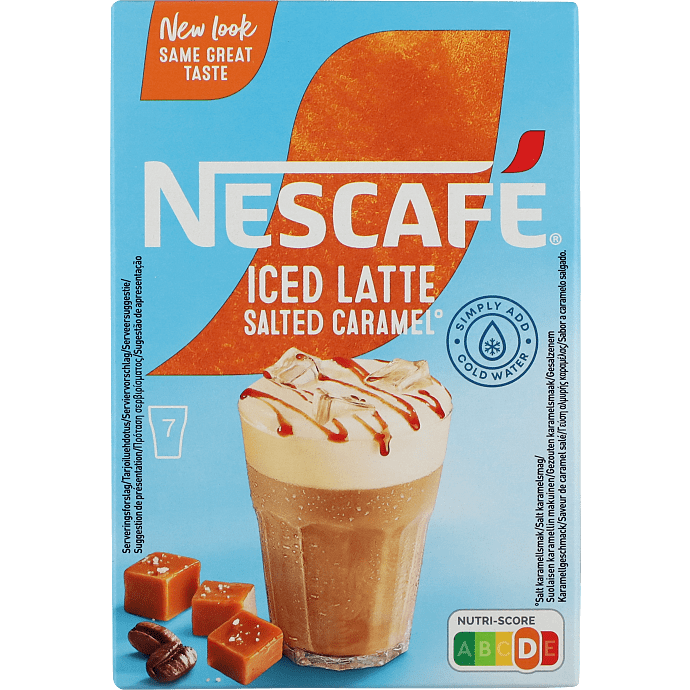 Iced Latte Salted Caramel