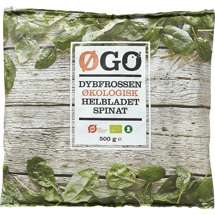 Helbladet spinat øko