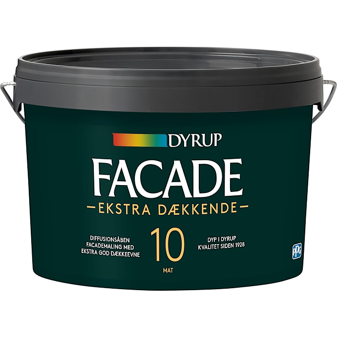 Dyrup facade 2,25 liter - hvid