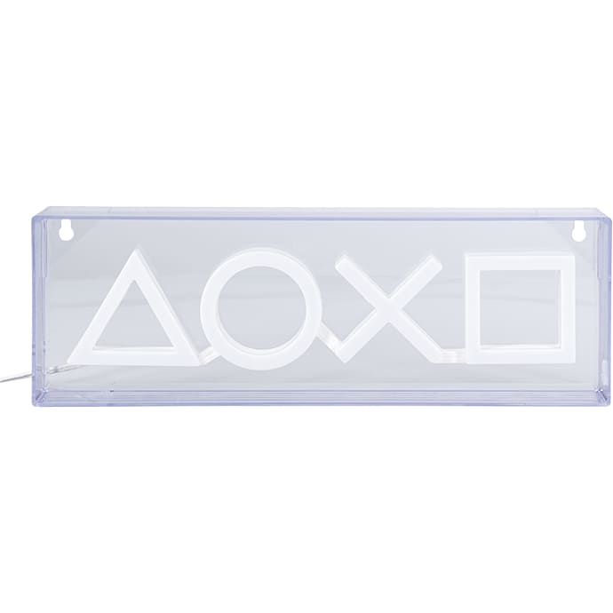 PlayStation neonskilt - multifarvet