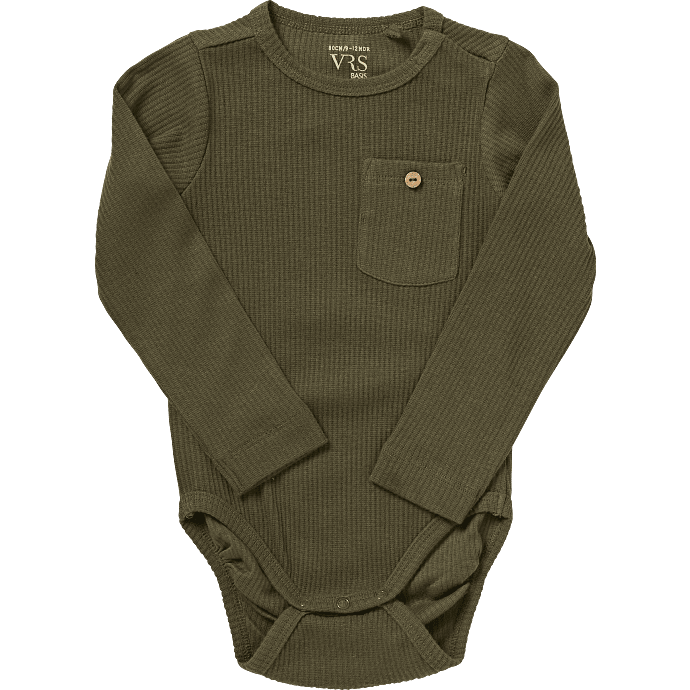 VRS baby body str. 92 - grøn