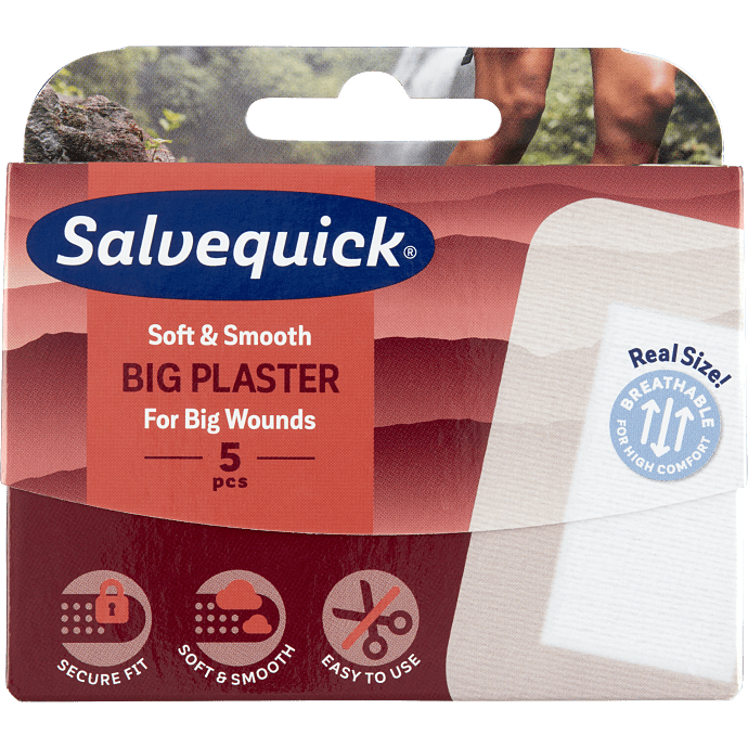 Plaster til store sår