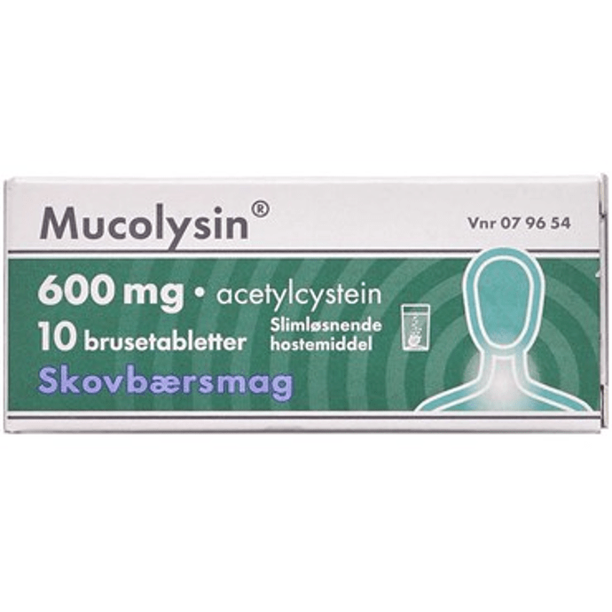 Slimløsende brusetabletter 600 mg