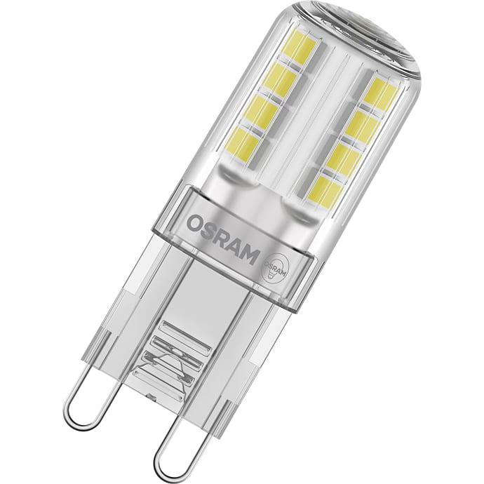 Osram 2 pak LED pin 30W - varmt hvidt lys
