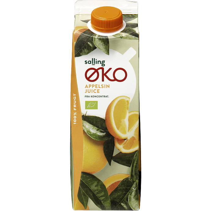 Appelsinjuice fra koncentrat øko