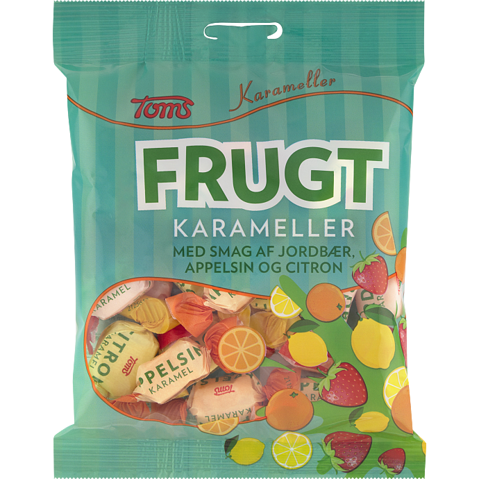 Karameller m. frugtsmag