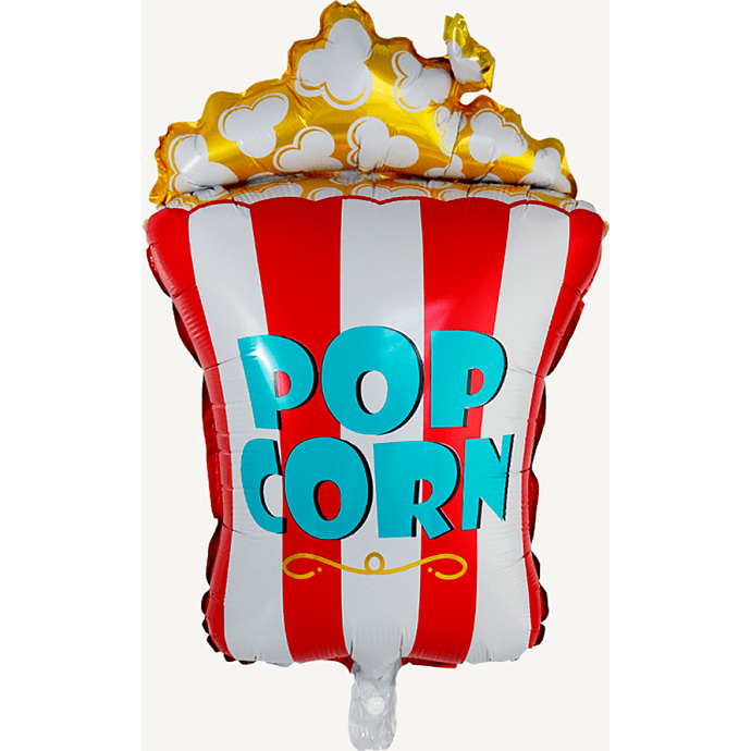 Folieballon 46x79 cm - Popcorn