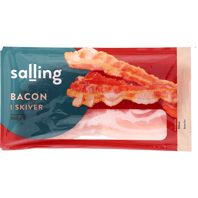 Bacon i skiver