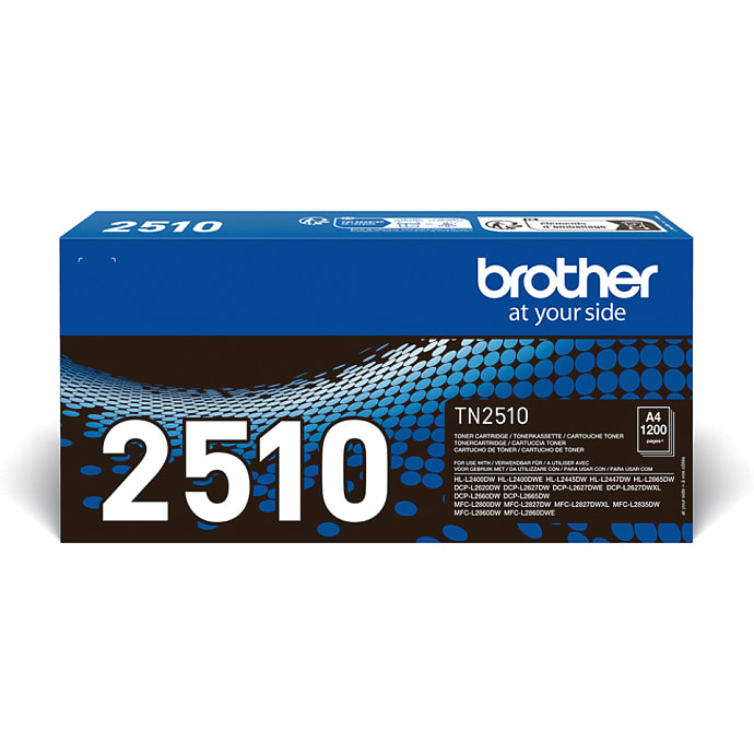 Brother toner TN2510 - sort