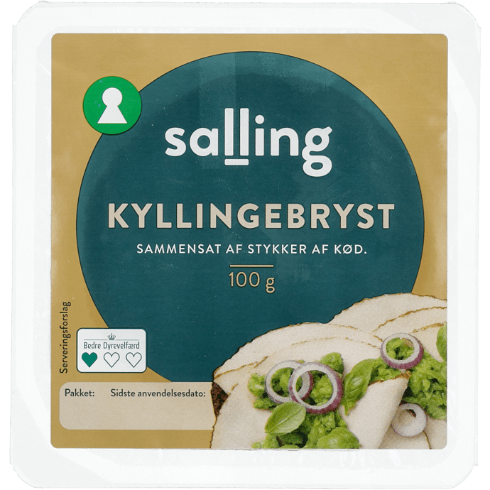 Stegt kyllingebryst