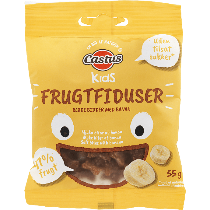 Frugtsnacks m. banan