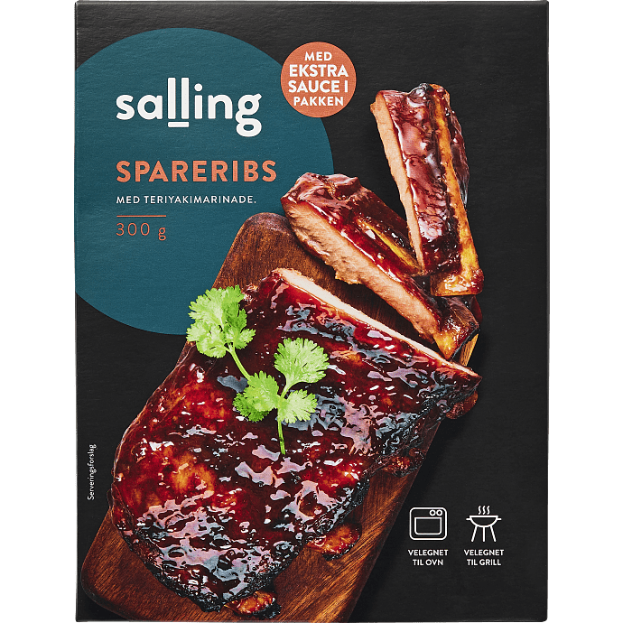 Spareribs m. teriyaki