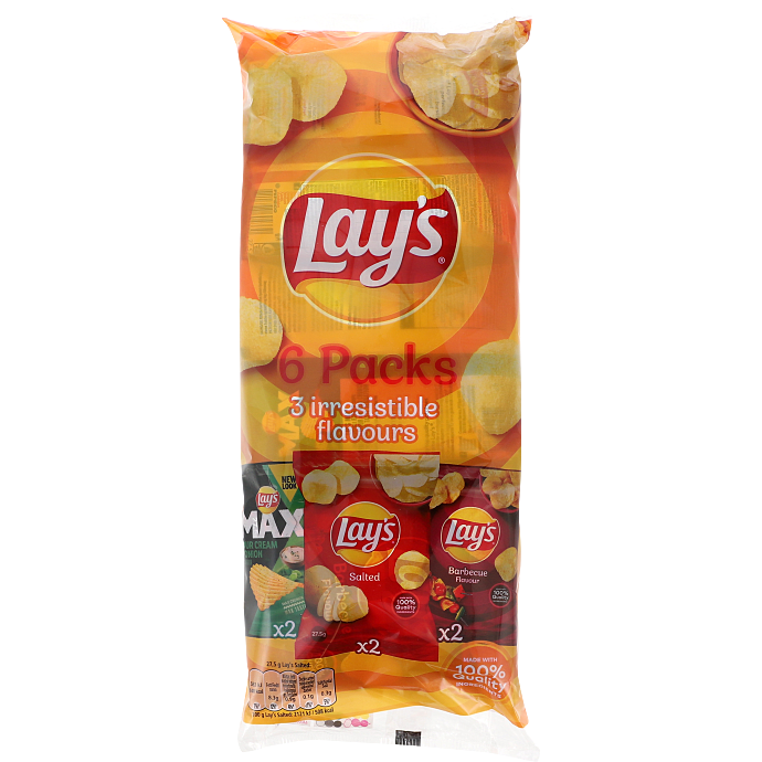 Blandede chips