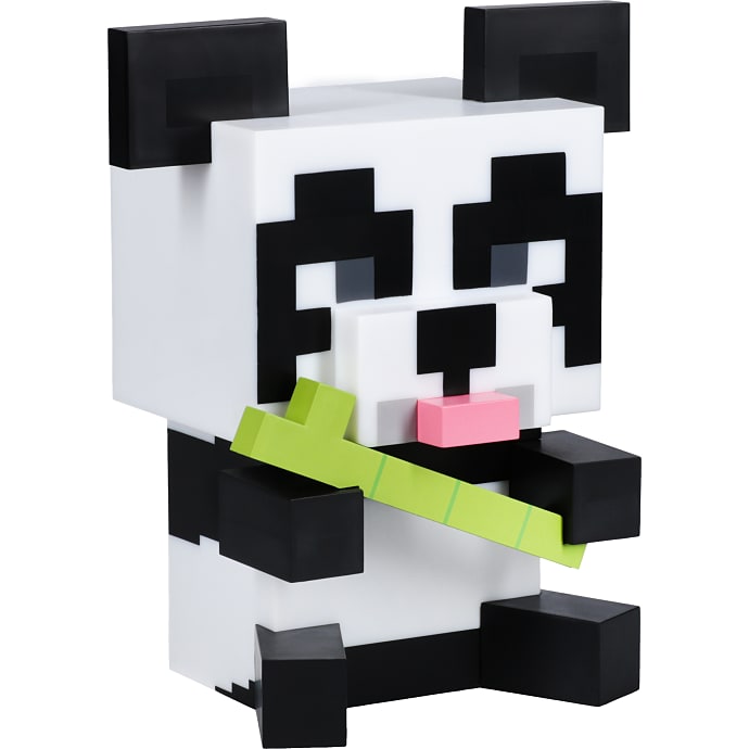 Panda natlampe - hvid og sort