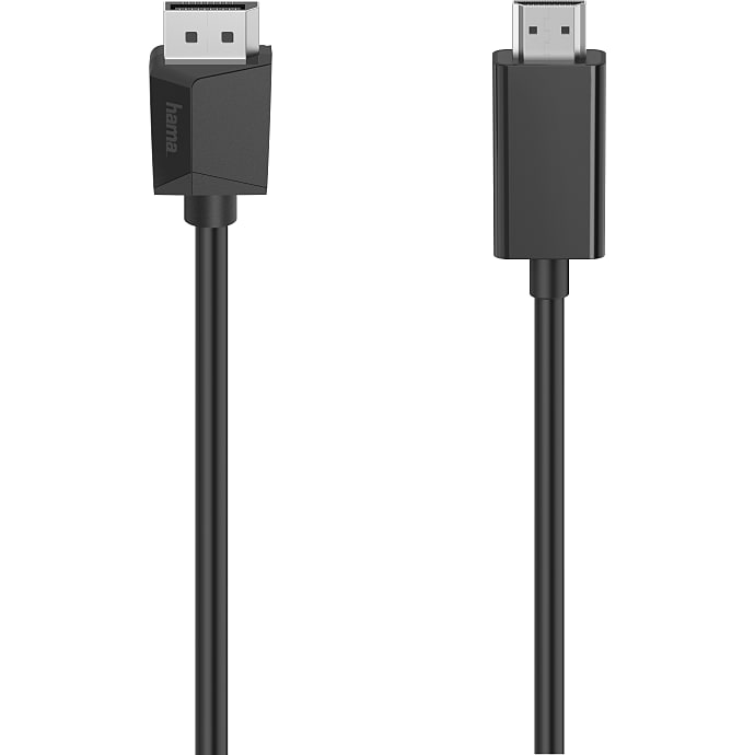 Hama Monitor Cable Display Port HDMI 4K 1,5 meter