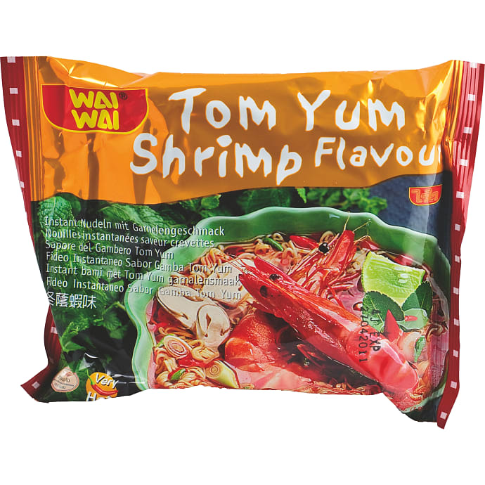 Instant nudler m. Tom Yum rejesmag