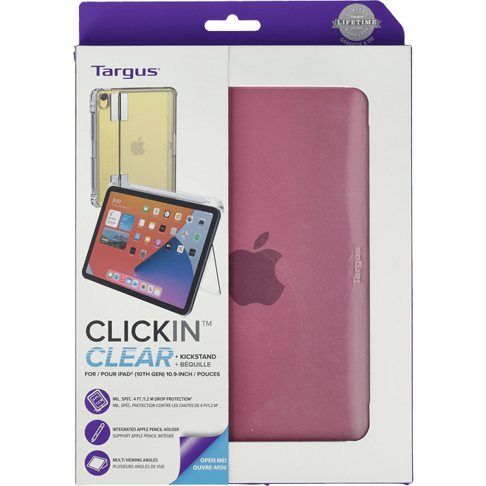 Targus click in ipad cover 10.9" - transparent