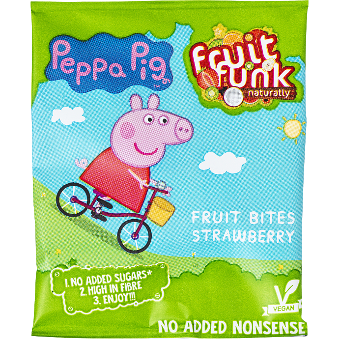 Frugtsnacks m. jordbær