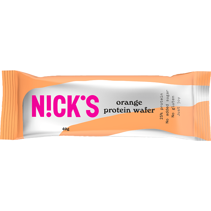 Proteinbar m. orangesmag glutenfri