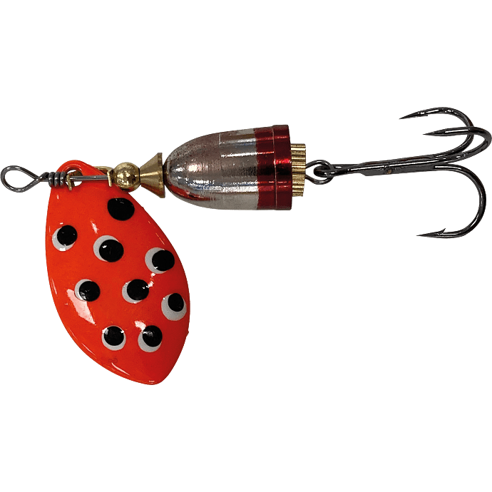 Kinetic buzzer 9g spinner - assorteret