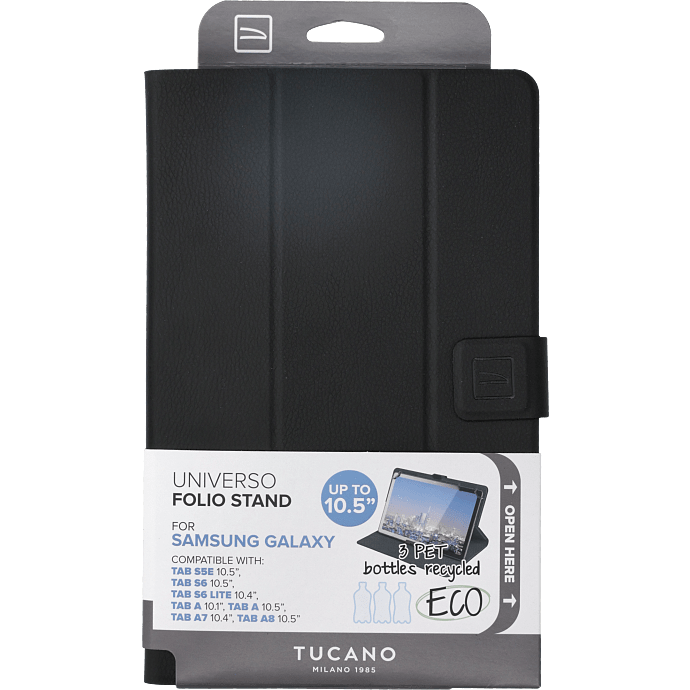 Cover til tablet 10,5" - sort