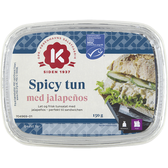Tunsalat m. jalapenos 