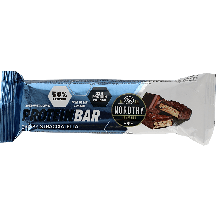 Proteinbar m. chokoladesmag