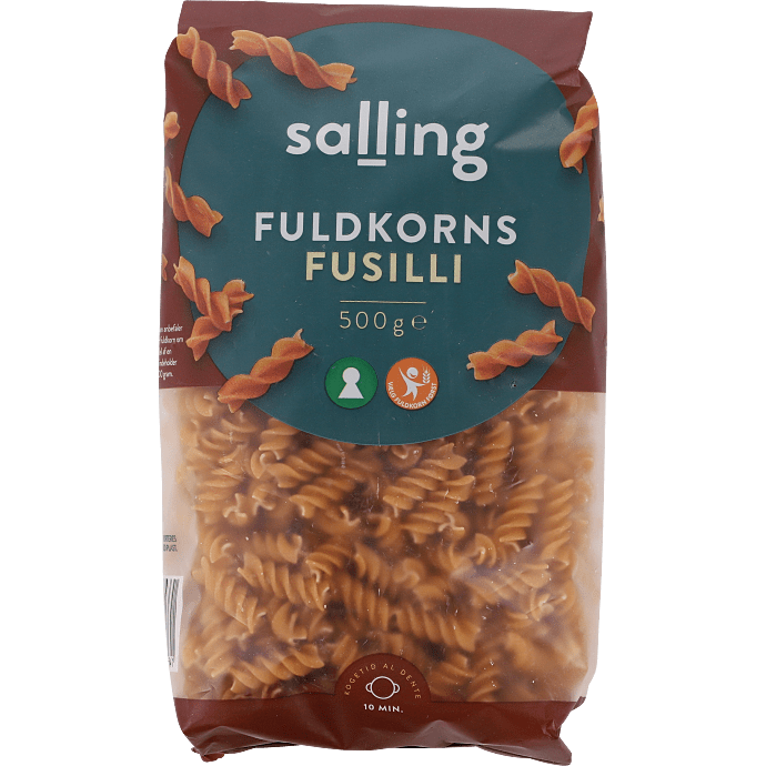 Fusilli m. fuldkorn