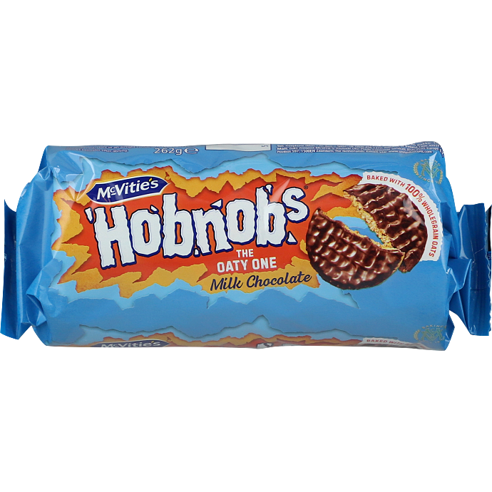 Havregrynskiks m. mælkechokolade