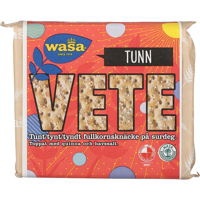 Hvedeknækbrød m. quinoa