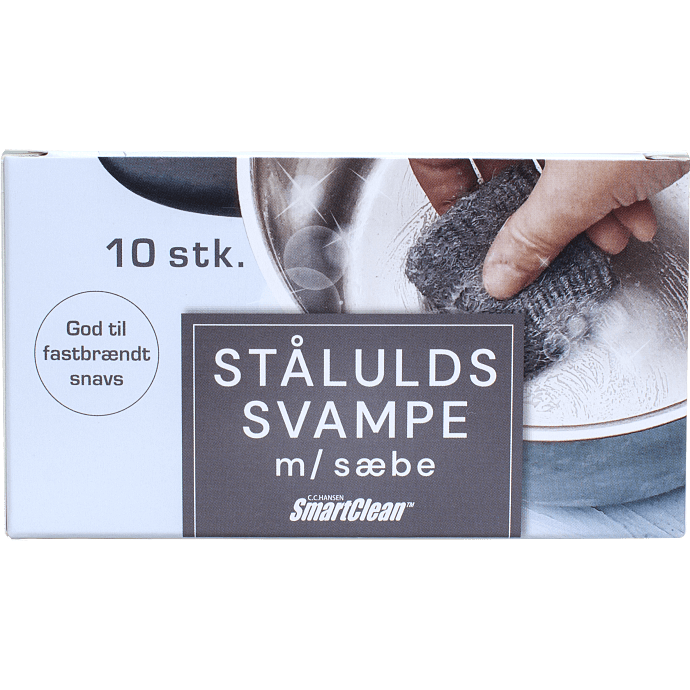 Ståluldssvampe m. natursæbe