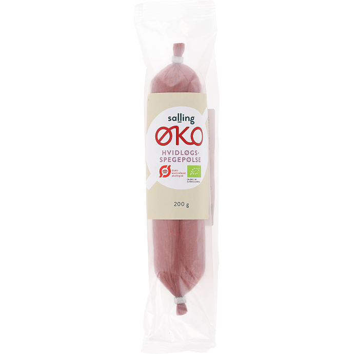 Hvidløgsspegepølse øko