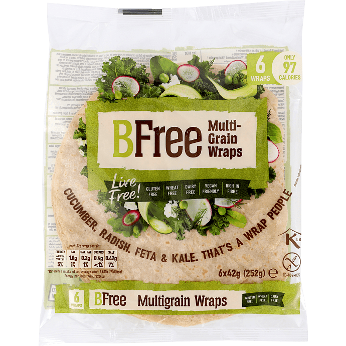 Flerkorns wraps