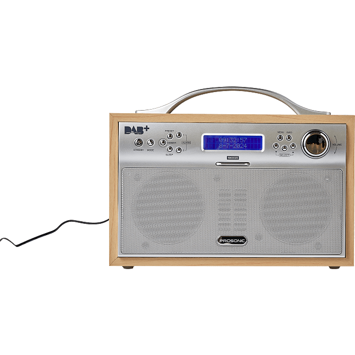 Prosonic DAB-400 radio DAB+/FM - træ