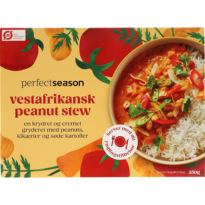 Vestafrikansk peanutstew øko