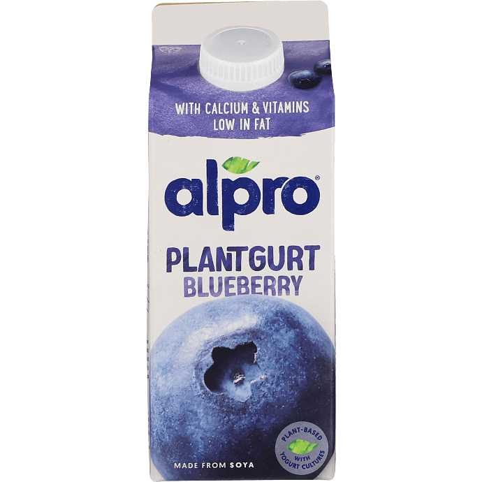 Alpro soja m. blåbær 1,9% fedt