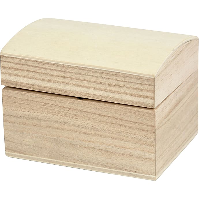 Box, treasure chest, 1 pc, paulownia